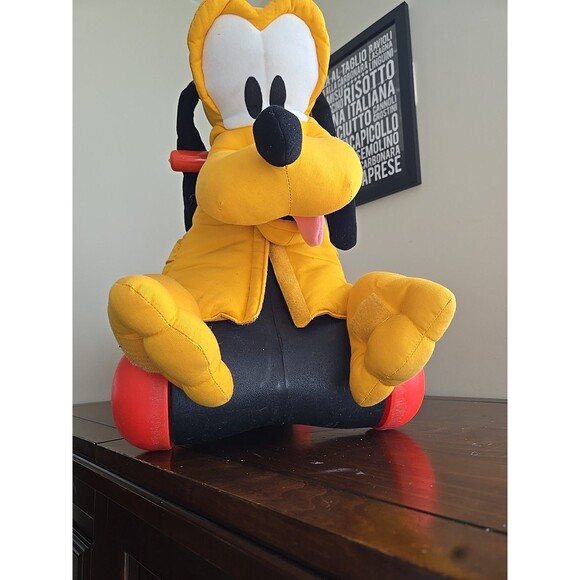 Vintage Little Tikes Pluto Dog Ride On Toy Disney Rare Find Great Condition - Picture 6 of 7